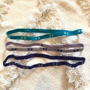 NWOT! Under Armour Thin Headband Bundle